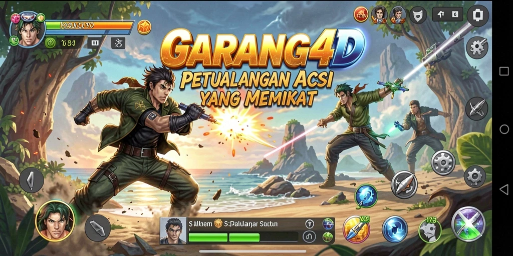 Tangkapan layar GARANG4D menampilkan momen bertempur yang intens dan dramatis.