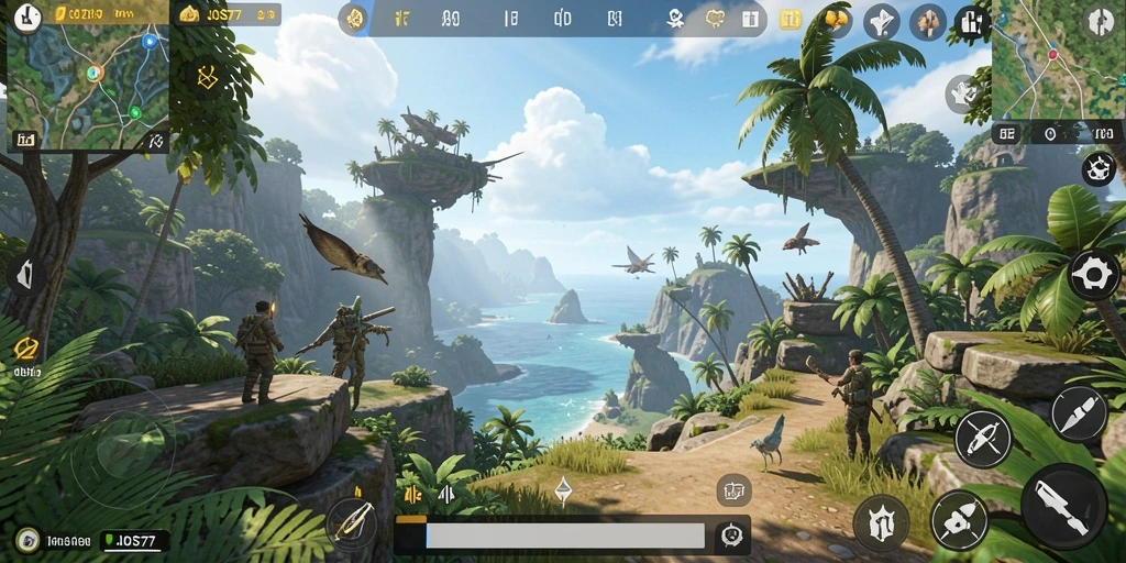 Menampilkan gameplay Open World yang mendalam dan penuh petualangan.