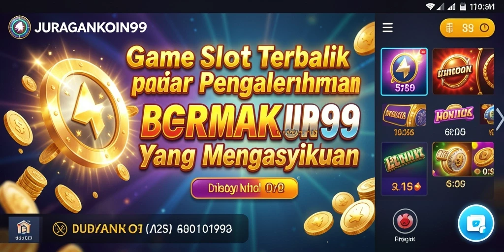 Gameplay menarik dengan berbagai tema di JURAGANKOIN99.