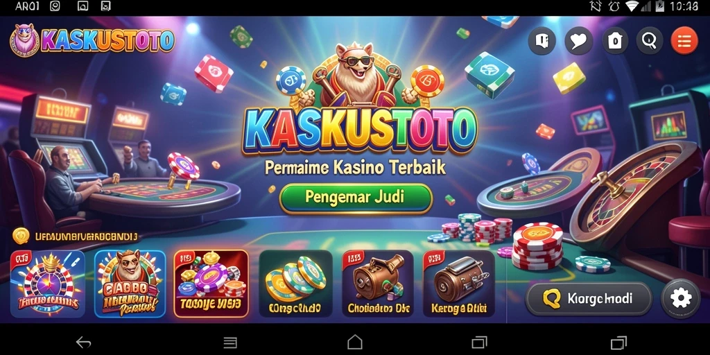 Tampilan gameplay KASKUSTOTO yang menarik dan interaktif.