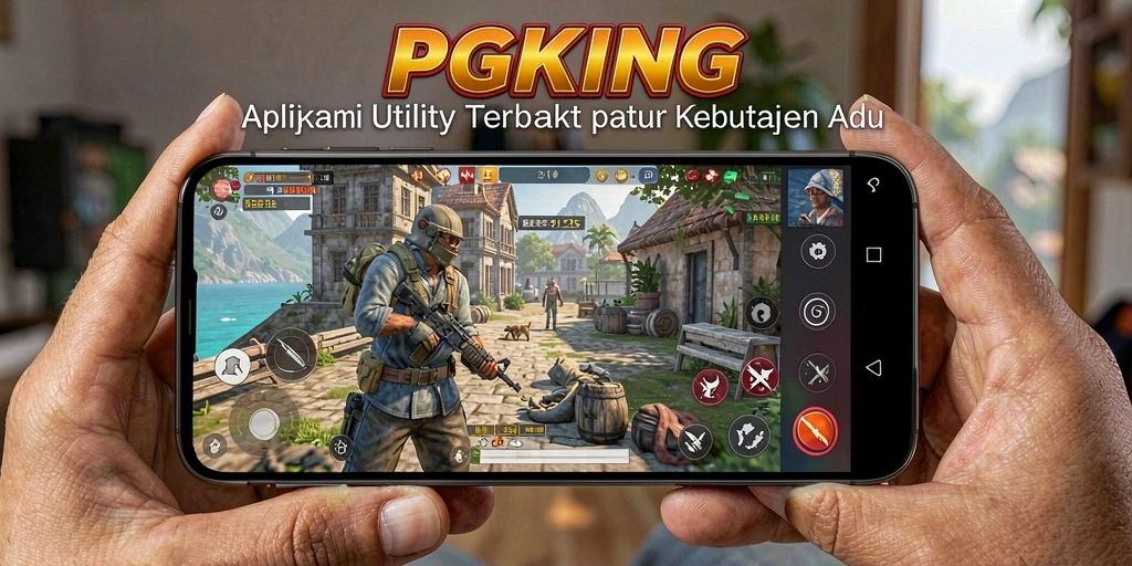 Tampilan utama PGKING yang menampilkan fitur pengingat dan pengelolaan tugas.