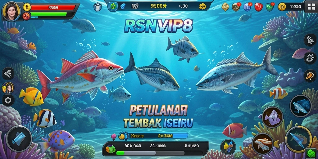 Tangkapan ikan yang seru dalam gameplay RSNVIP8.