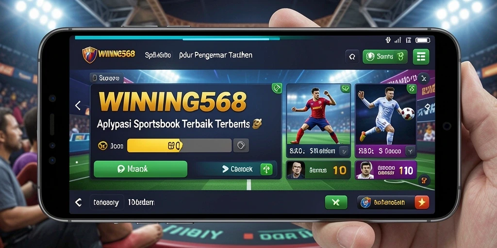 Tampilan menarik dari gameplay Sportsbook WINNING568.
